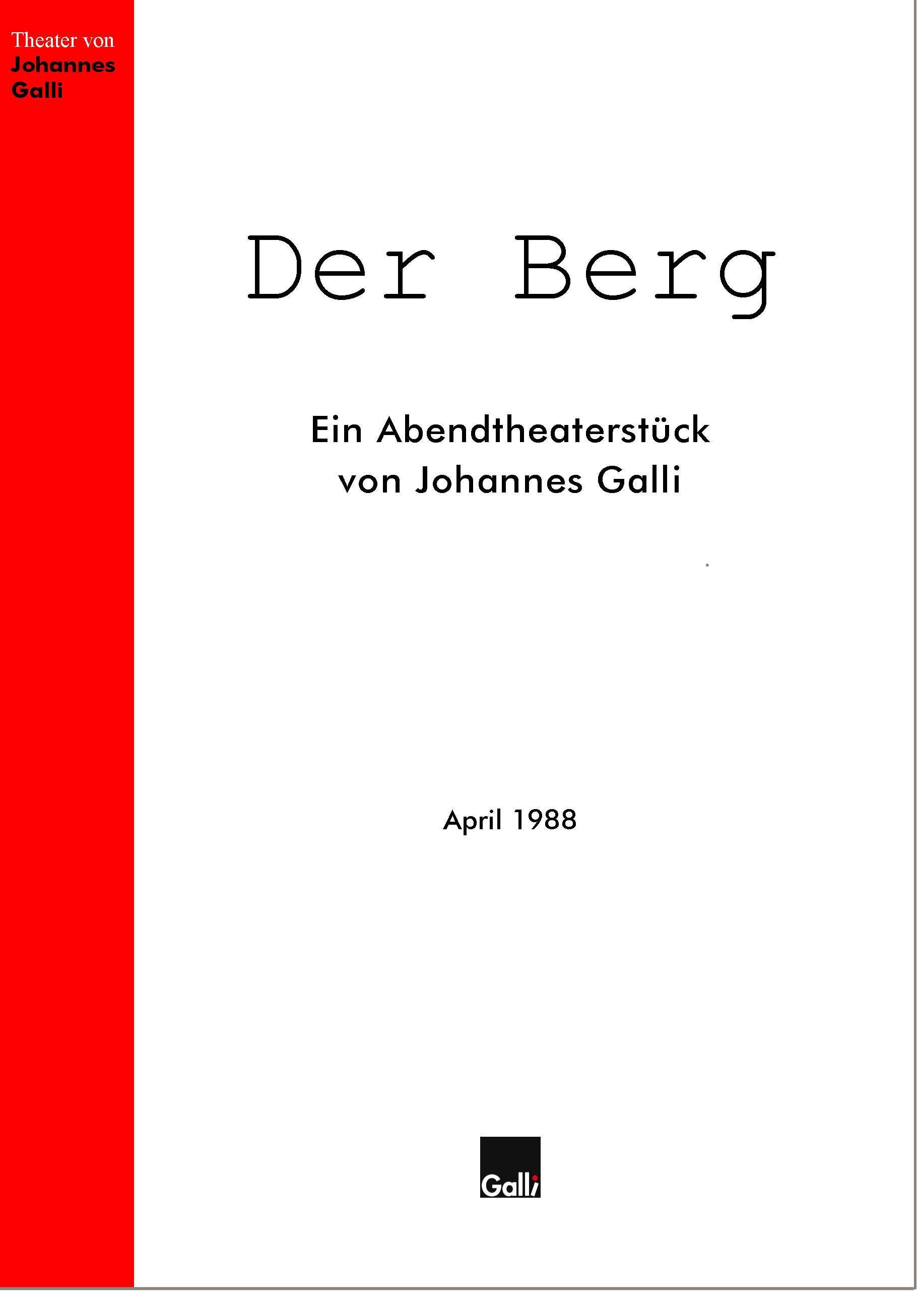 Der Berg