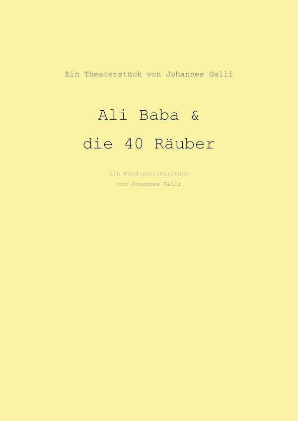 Ali Baba & die 40 Räuber