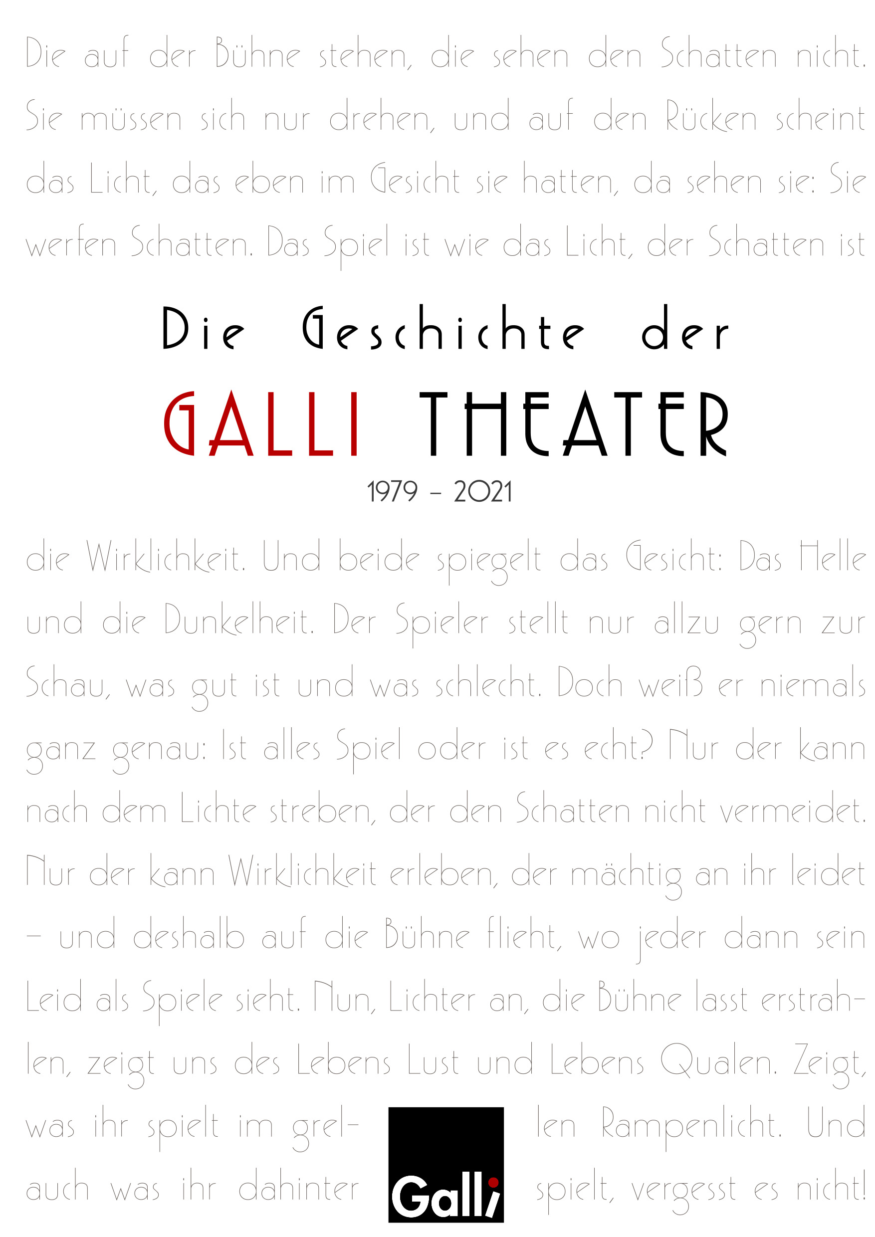 Die Geschichte der Galli Theater
