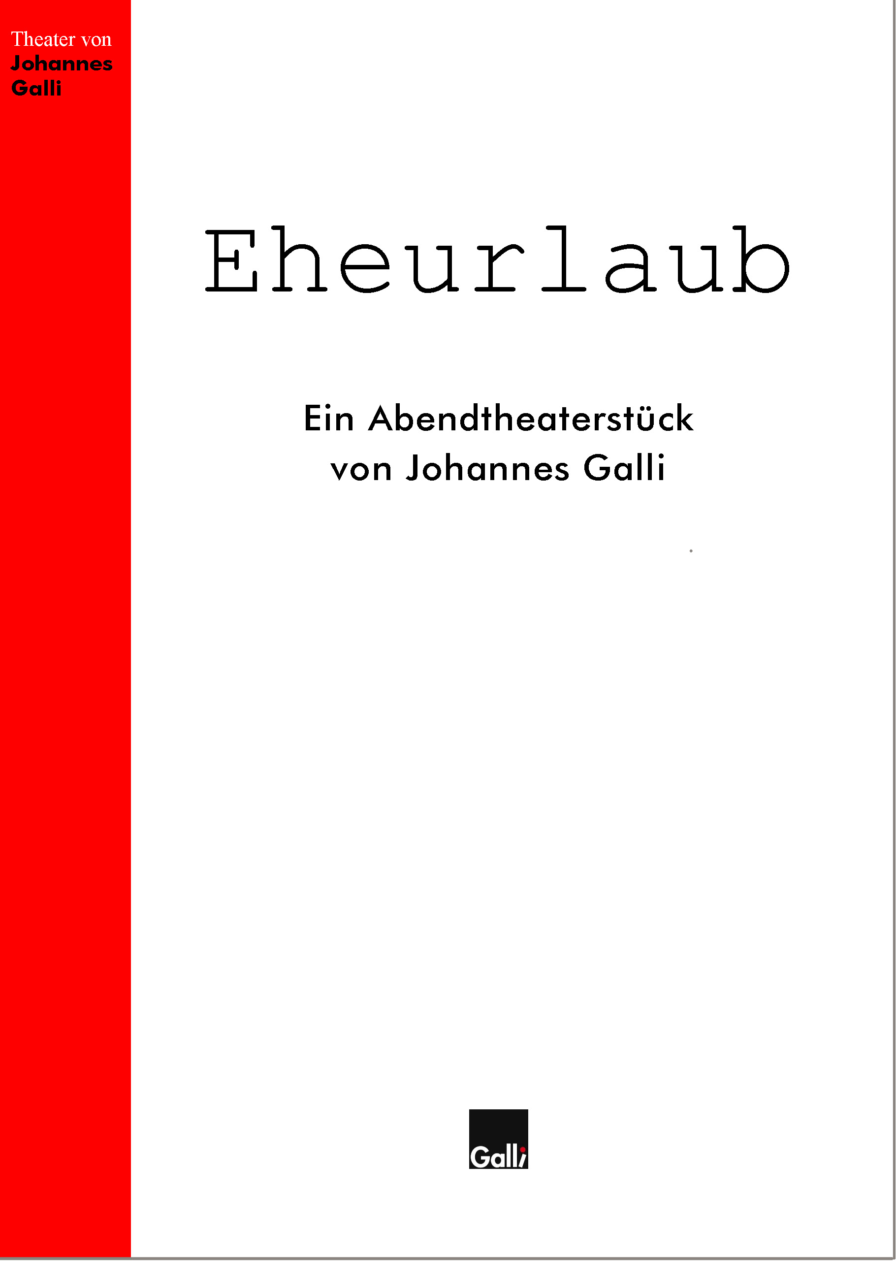 Eheurlaub