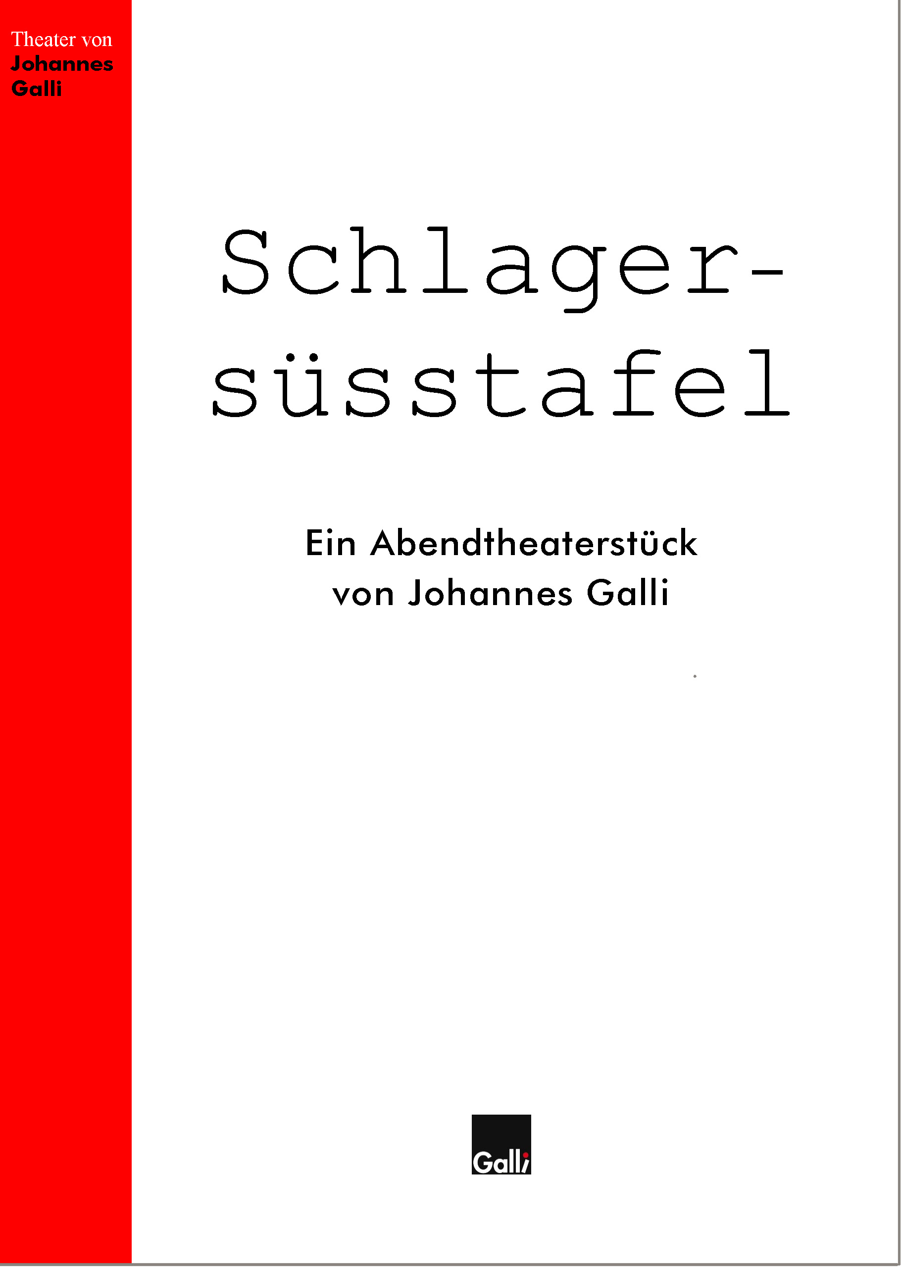 Schlagersüsstafel