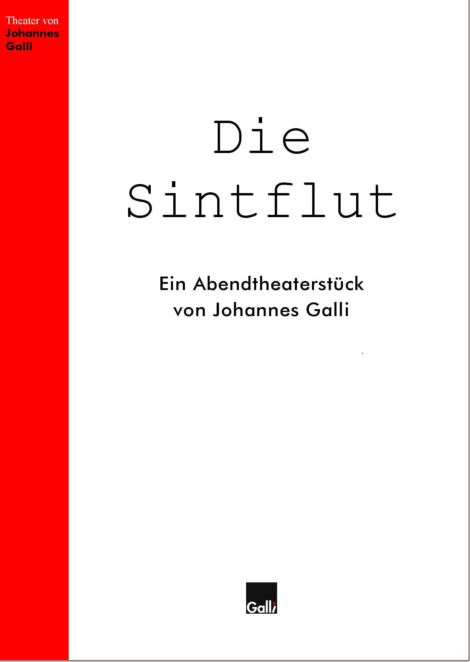 Die Sintflut