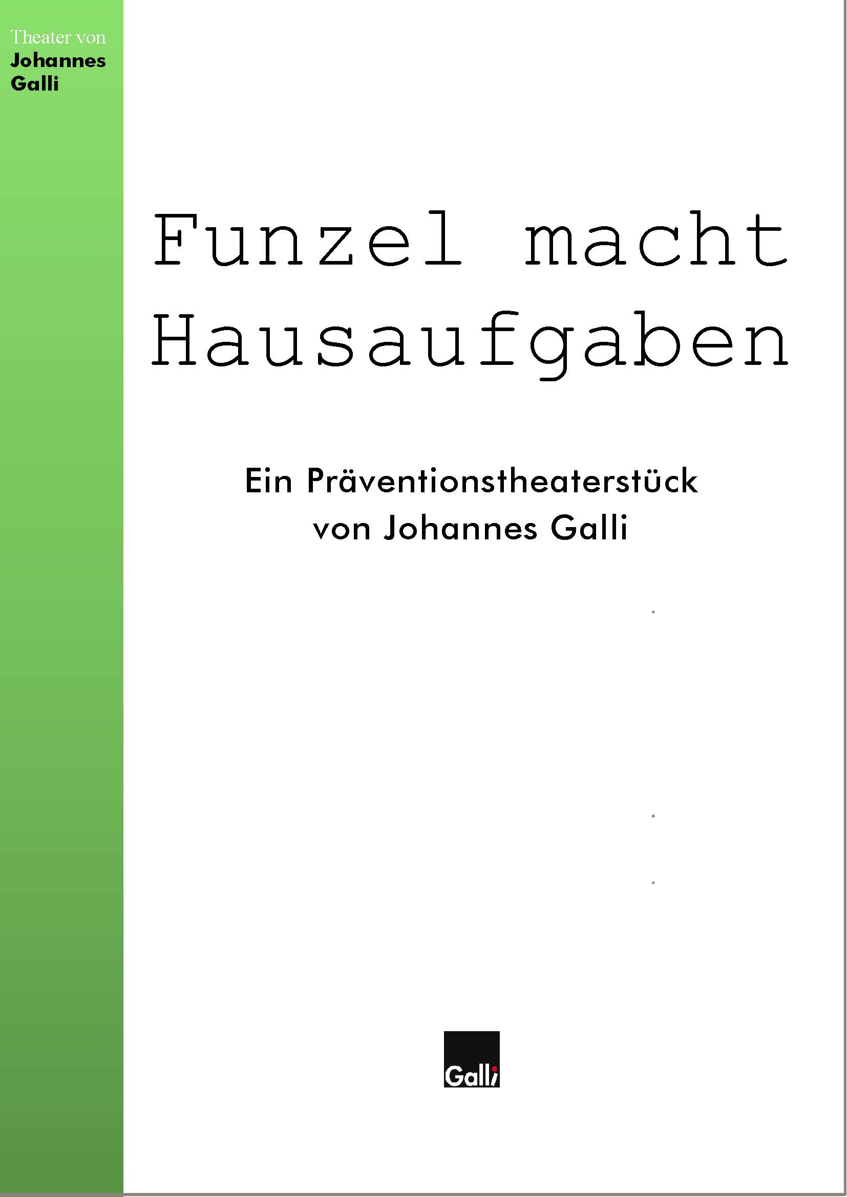 Funzel macht Hausaufgaben