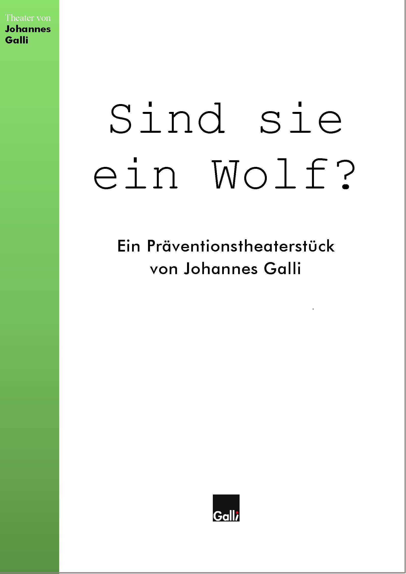 Sind Sie ein Wolf?