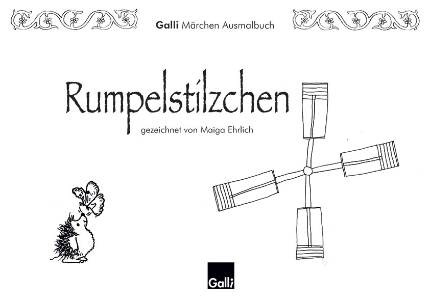 Märchen Ausmalbuch – Rumpelstilzchen